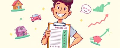 The Balance Sheet Blueprint: Your Personal Financial Snapshot